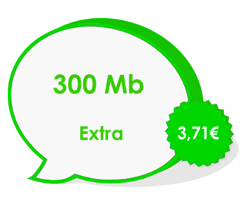 Extra 300Mb
